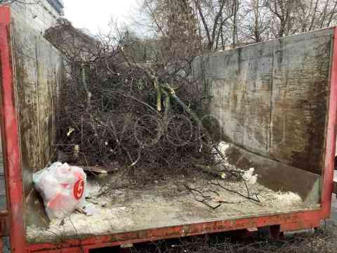Вывоз порубочных остатков